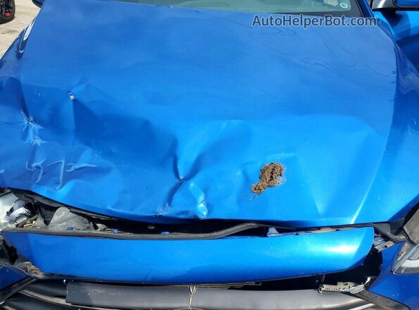 5NPD84LF1HH041558 2017 HYUNDAI ELANTRA Blue Вид задньої частини салону