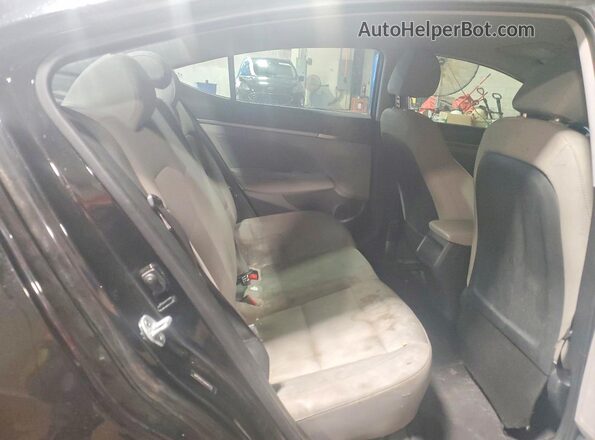5NPD84LF1HH045772 2017 HYUNDAI ELANTRA Black Vista de los asientos traseros