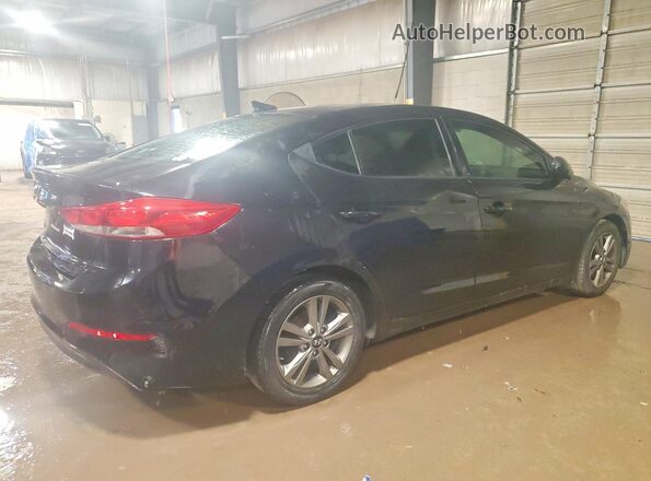 5NPD84LF1HH045772 2017 HYUNDAI ELANTRA Black Trasero derecho