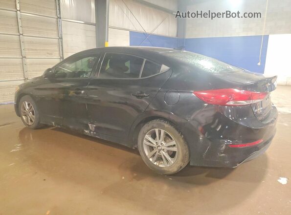 5NPD84LF1HH045772 2017 HYUNDAI ELANTRA Black Trasero izquierdo