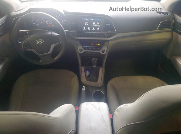 5NPD84LF1HH045772 2017 HYUNDAI ELANTRA Black Vista del salpicadero