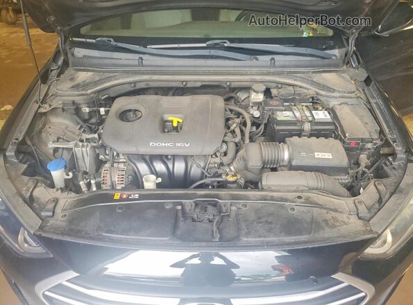 5NPD84LF1HH045772 2017 HYUNDAI ELANTRA Black Vista interior trasera