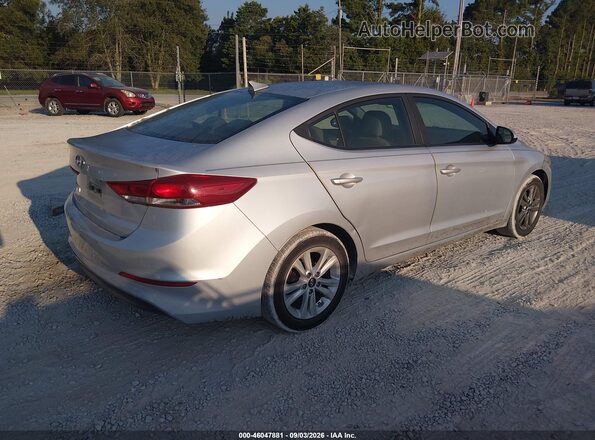 5NPD84LF1HH106120 2017 HYUNDAI ELANTRA Silver Հետևի աջ
