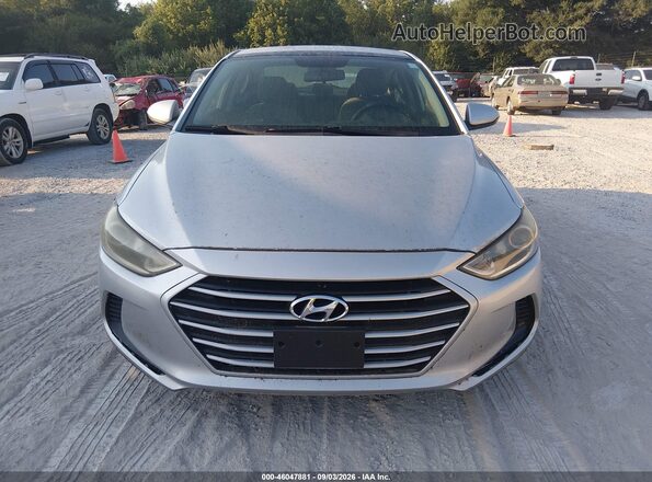 5NPD84LF1HH106120 2017 HYUNDAI ELANTRA Silver Դիմացի տեսք