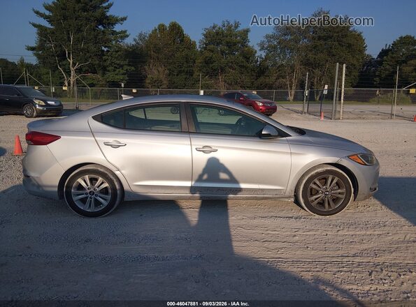 5NPD84LF1HH106120 2017 HYUNDAI ELANTRA Silver Սալոնի հետևի տեսք