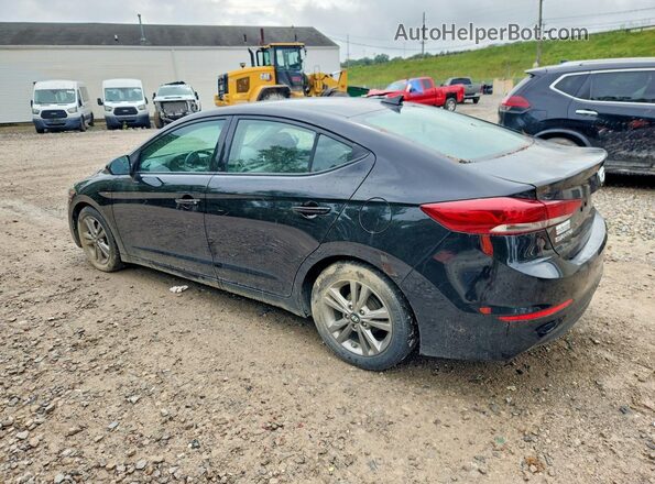 5NPD84LF1HH114296 2017 HYUNDAI ELANTRA Black Trasero izquierdo