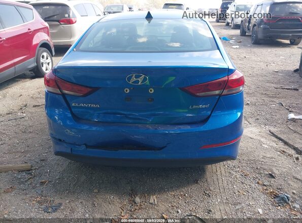5NPD84LF1HH114914 2017 HYUNDAI ELANTRA Blue წინა ხედი