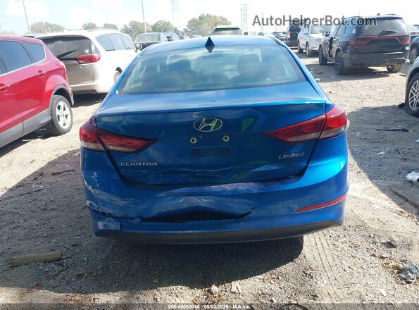 5NPD84LF1HH114914 2017 HYUNDAI ELANTRA Blue 