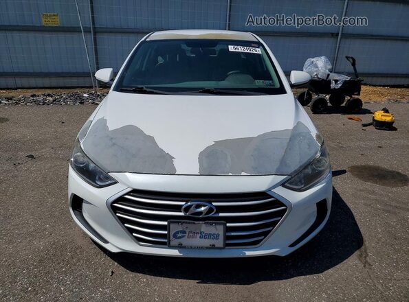 5NPD84LF1HH199690 2017 HYUNDAI ELANTRA White Vista frontal