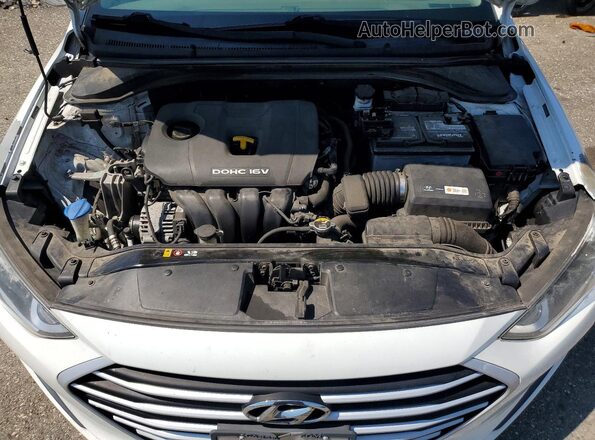 5NPD84LF1HH199690 2017 HYUNDAI ELANTRA White Vista interior trasera