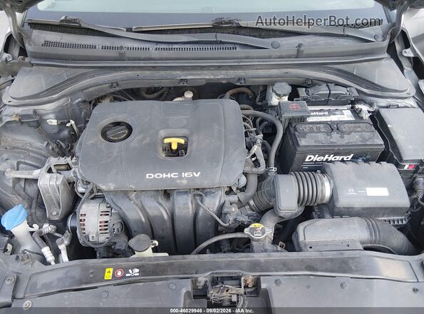 5NPD84LF1JH241104 2018 HYUNDAI ELANTRA Gray Widok z tyłu