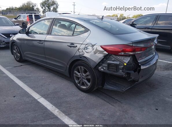 5NPD84LF1JH241104 2018 HYUNDAI ELANTRA Gray Tył lewy
