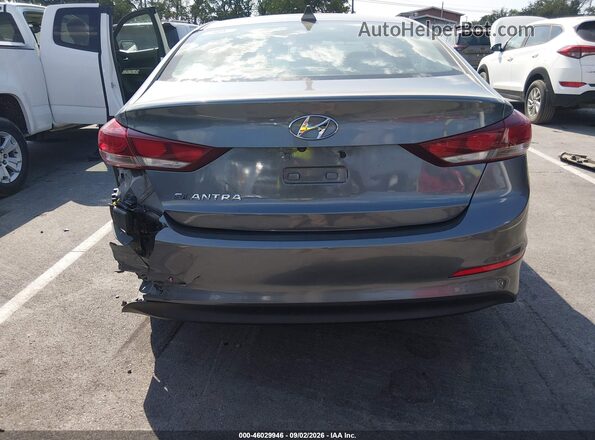 5NPD84LF1JH241104 2018 HYUNDAI ELANTRA Gray 