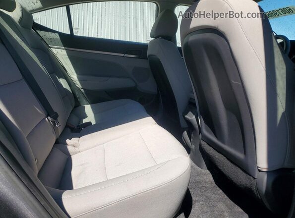 5NPD84LF1JH392718 2018 HYUNDAI ELANTRA Gray Rear seats view