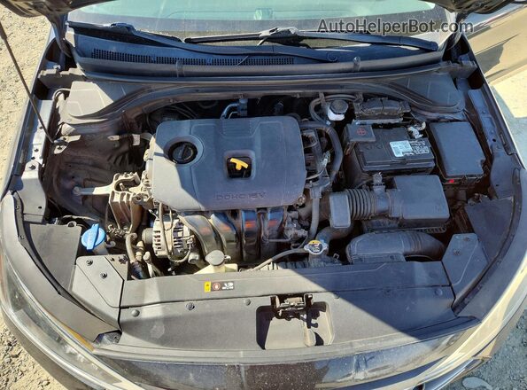 5NPD84LF1LH560358 2020 HYUNDAI ELANTRA Charcoal Вид задньої частини салону