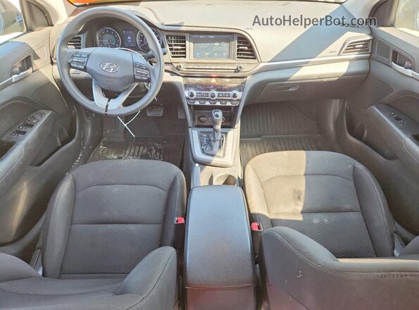 5NPD84LF1LH560358 2020 HYUNDAI ELANTRA Charcoal Вид панелі приладів