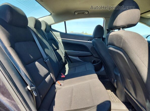 5NPD84LF1LH560358 2020 HYUNDAI ELANTRA Charcoal Вид задніх сидінь