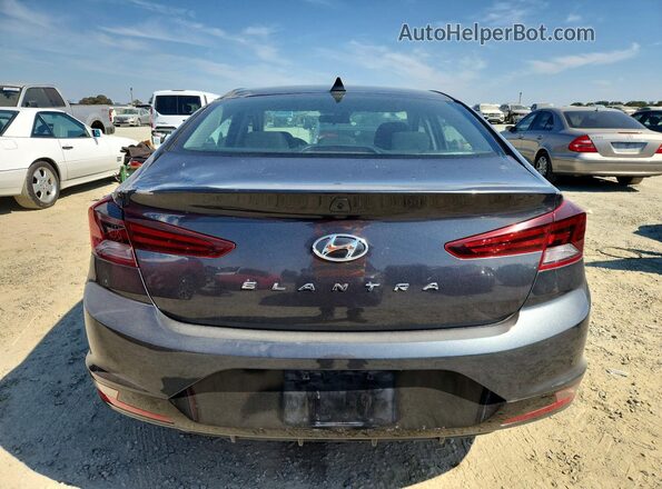 5NPD84LF1LH560358 2020 HYUNDAI ELANTRA Charcoal Вид ззаду