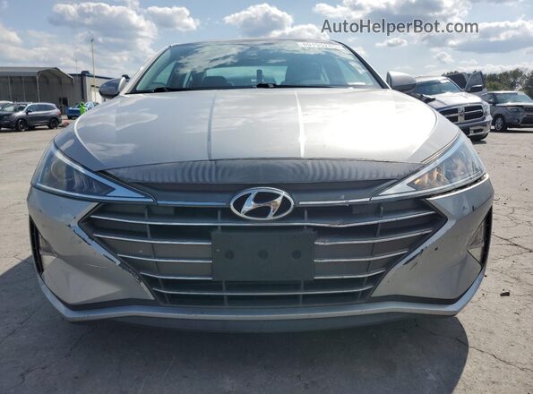 5NPD84LF1LH580481 2020 HYUNDAI ELANTRA Silver Front view