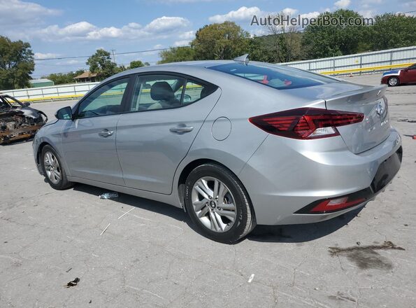 5NPD84LF1LH580481 2020 HYUNDAI ELANTRA Silver Rear left
