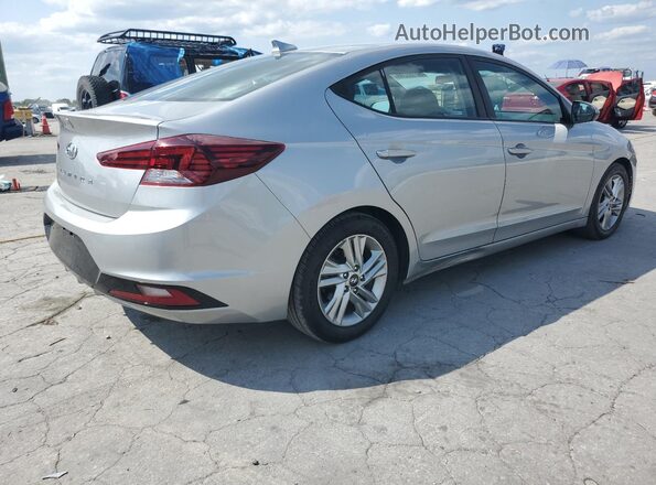 5NPD84LF1LH580481 2020 HYUNDAI ELANTRA Silver Rear right
