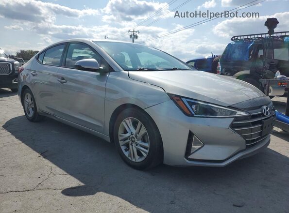 5NPD84LF1LH580481 2020 HYUNDAI ELANTRA Silver Front right