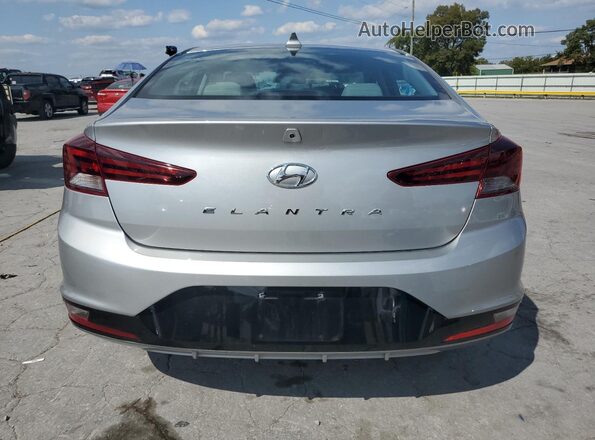 5NPD84LF1LH580481 2020 HYUNDAI ELANTRA Silver Rear view