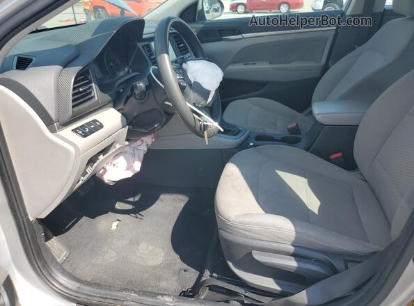 5NPD84LF1LH580481 2020 HYUNDAI ELANTRA Silver Front interior view