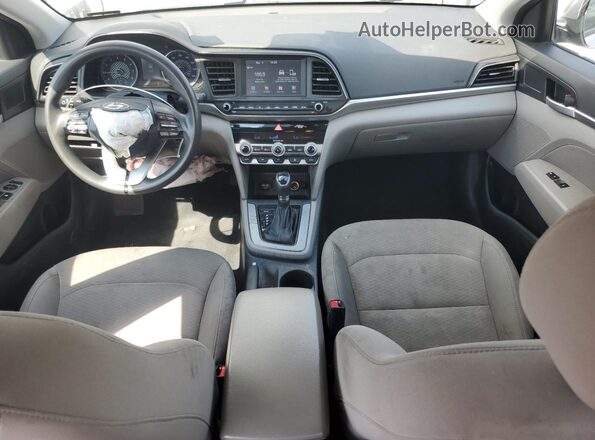 5NPD84LF1LH580481 2020 HYUNDAI ELANTRA Silver Dashboard view