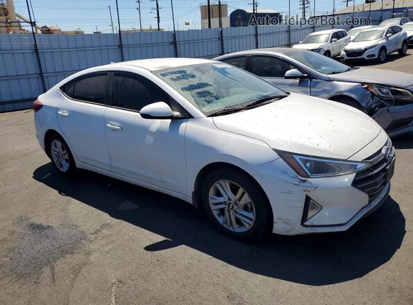 5NPD84LF1LH582568 2020 HYUNDAI ELANTRA White Առջևի աջ