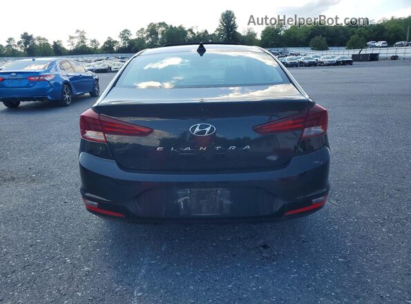 5NPD84LF1LH620137 2020 HYUNDAI ELANTRA Black Rear view