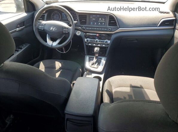 5NPD84LF1LH620137 2020 HYUNDAI ELANTRA Black Dashboard view