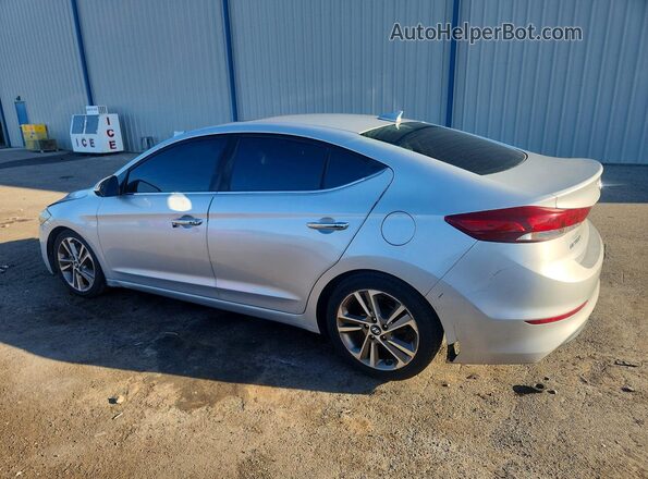 5NPD84LF2HH047997 2017 HYUNDAI ELANTRA Серебряный Задняя левая четверть