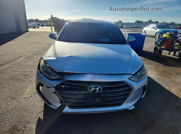 5NPD84LF2HH047997 2017 HYUNDAI ELANTRA Серебряный Вид спереди