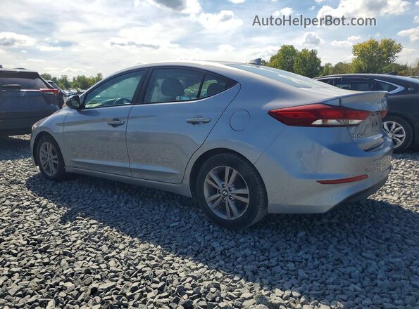 5NPD84LF2HH076805 2017 HYUNDAI ELANTRA Silver Trasero izquierdo