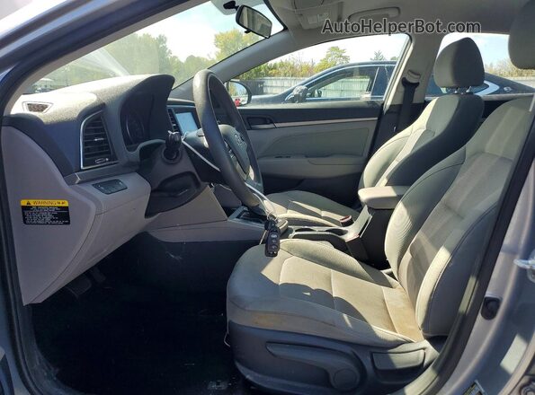 5NPD84LF2HH076805 2017 HYUNDAI ELANTRA Silver Vista interior delantera