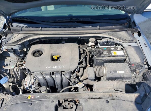 5NPD84LF2HH076805 2017 HYUNDAI ELANTRA Silver Vista interior trasera