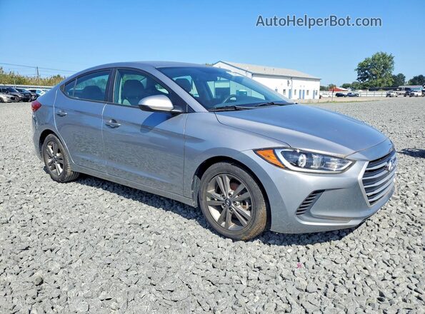 5NPD84LF2HH076805 2017 HYUNDAI ELANTRA Silver Delantero derecho