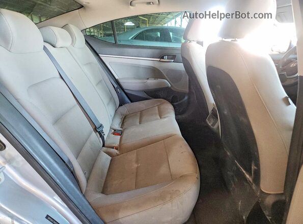5NPD84LF2HH107776 2017 HYUNDAI ELANTRA Серый Вид задних сидений