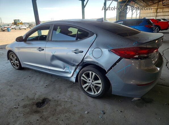 5NPD84LF2HH107776 2017 HYUNDAI ELANTRA Серый Задняя левая четверть