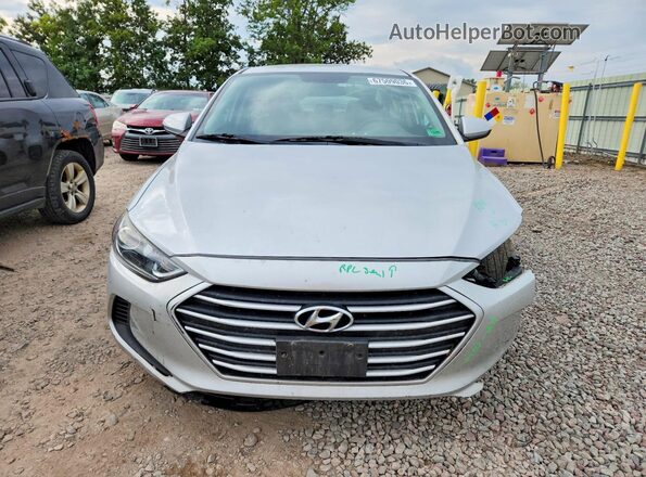 5NPD84LF2HH143998 2017 HYUNDAI ELANTRA Silver წინა ხედი