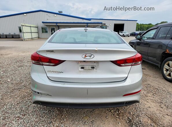 5NPD84LF2HH143998 2017 HYUNDAI ELANTRA Silver უკანა ხედი