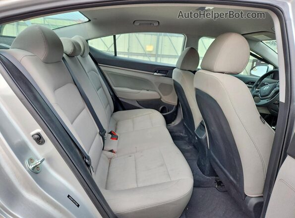 5NPD84LF2HH143998 2017 HYUNDAI ELANTRA Silver უკანა სავარძლების ხედი