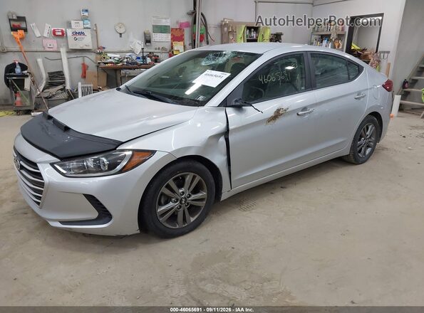 5NPD84LF2HH162616 2017 HYUNDAI ELANTRA Silver Przód lewy