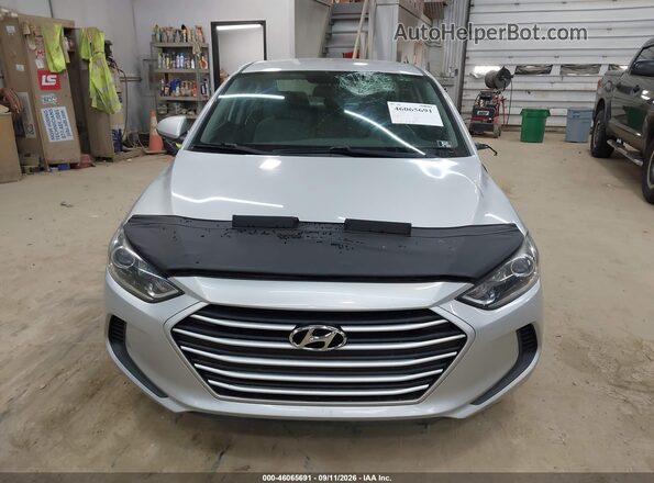 5NPD84LF2HH162616 2017 HYUNDAI ELANTRA Silver Widok zestawu wskaźników