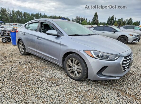 5NPD84LF2HH187693 2017 HYUNDAI ELANTRA Silver Delantero derecho
