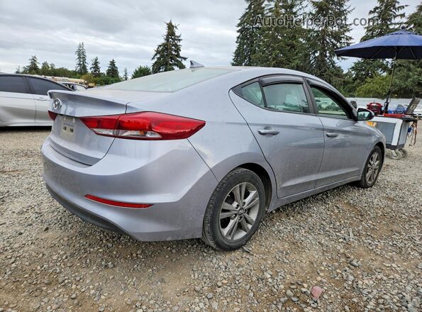 5NPD84LF2HH187693 2017 HYUNDAI ELANTRA Silver Trasero derecho