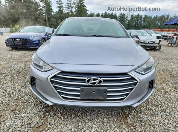 5NPD84LF2HH187693 2017 HYUNDAI ELANTRA Silver Vista frontal
