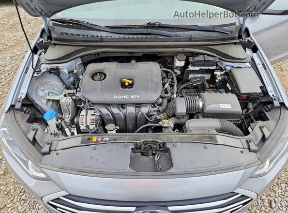 5NPD84LF2HH187693 2017 HYUNDAI ELANTRA Silver Vista interior trasera