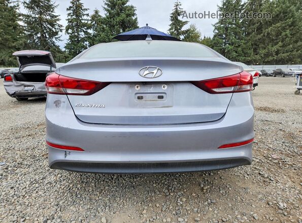 5NPD84LF2HH187693 2017 HYUNDAI ELANTRA Silver Vista trasera